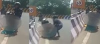 Can men and women do this on Koyambedu flyover in broad daylight? Viral shocking video!